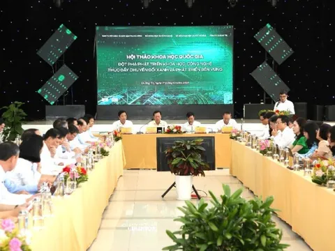 Hội thảo khoa học quốc gia “Đột phá phát triển khoa học, công nghệ thúc đẩy chuyển đổi xanh và phát triển bền vững”