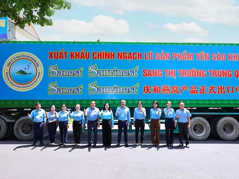 7 tháng, Công ty TNHH Nhà nước Một thành viên Yến sào Khánh Hòa xuất khẩu đạt hơn 1 triệu USD