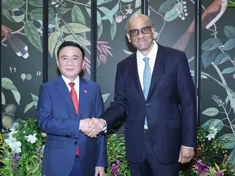 Việt Nam - Singapore ra tuyên bố chung về chiến lược kết nối công nghệ